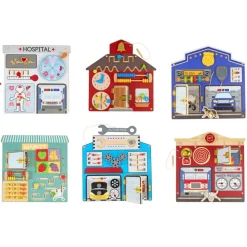 Excellerations® PlayGenius™ Community Helpers Wall Panels - Set of 6