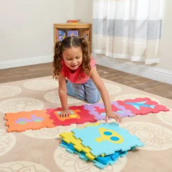 Excellerations® Play Mat Set: Woodland Animals & Transportation - Set of 18