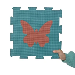 Excellerations® Play Mat Set: Woodland Animals & Transportation - Set of 18