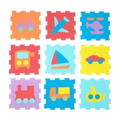 Excellerations® Play Mat: Transportations - Set of 9