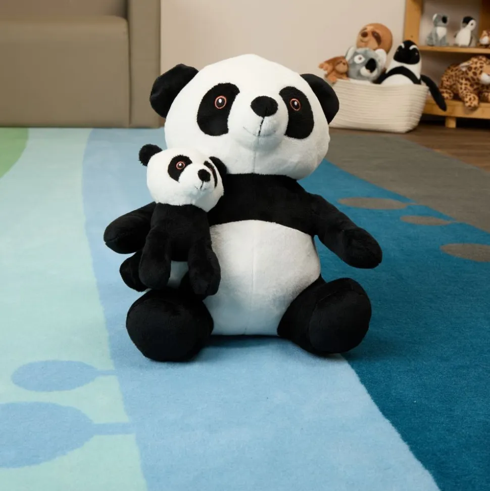 Excellerations® Plush Mama & Baby Panda