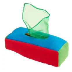 Excellerations® Plush Pull & Play Tissue Box - 12 Scarves