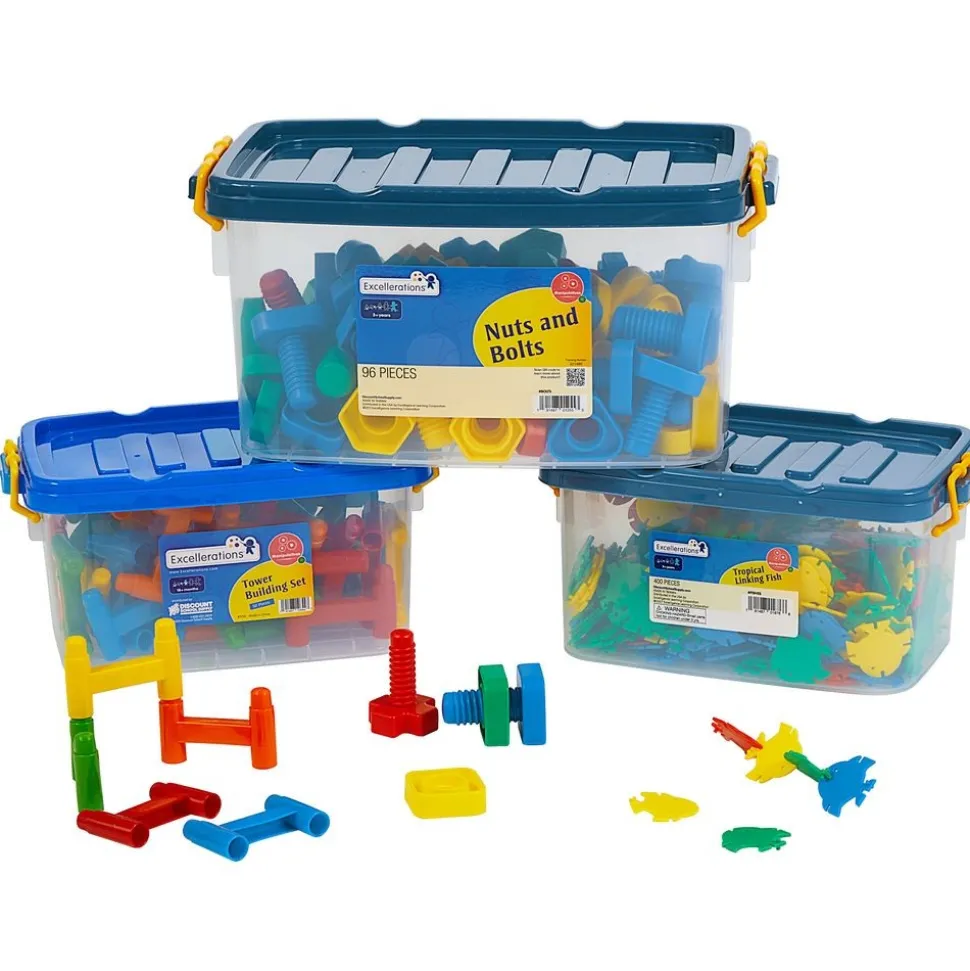 Excellerations® Preschool Manipulatives - Set of 3 - 546pcs