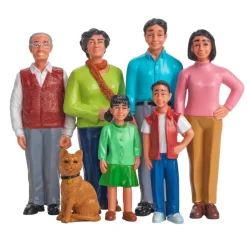 Excellerations® Pretend Play Figures - Extended Asian Family