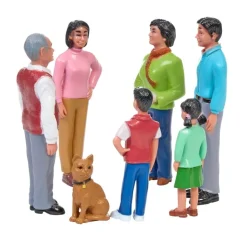 Excellerations® Pretend Play Figures - Extended Asian Family