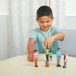 Excellerations® Pretend Play Figures - Extended Hispanic Family