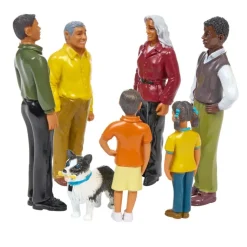 Excellerations® Pretend Play Figures - Extended Hispanic Family