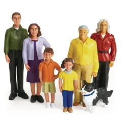 Excellerations® Pretend Play Figures - Extended Hispanic Family