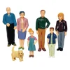 Excellerations® Pretend Play Figures - Extended Caucasian Family