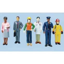 Excellerations® Pretend Play Career Figures - Set of 6