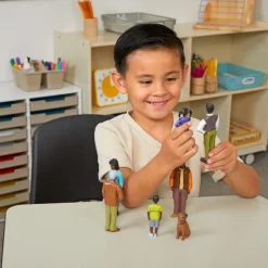 Excellerations® Pretend Play Figures - Extended African-American Family
