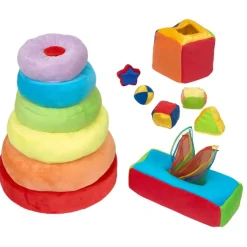 Excellerations® Primary Colors Plush Set of 3