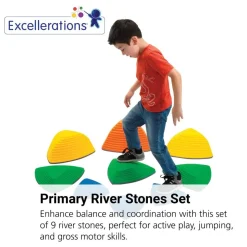 Excellerations® Primary River Stones - Set of 9