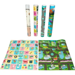 Excellerations® Printed Foam Floor Playmats, Set of 6