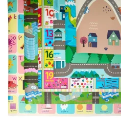 Excellerations® Printed Foam Floor Playmats, Set of 6