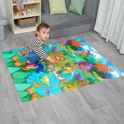 Excellerations® Printed Foam Floor Playmats, Set of 6