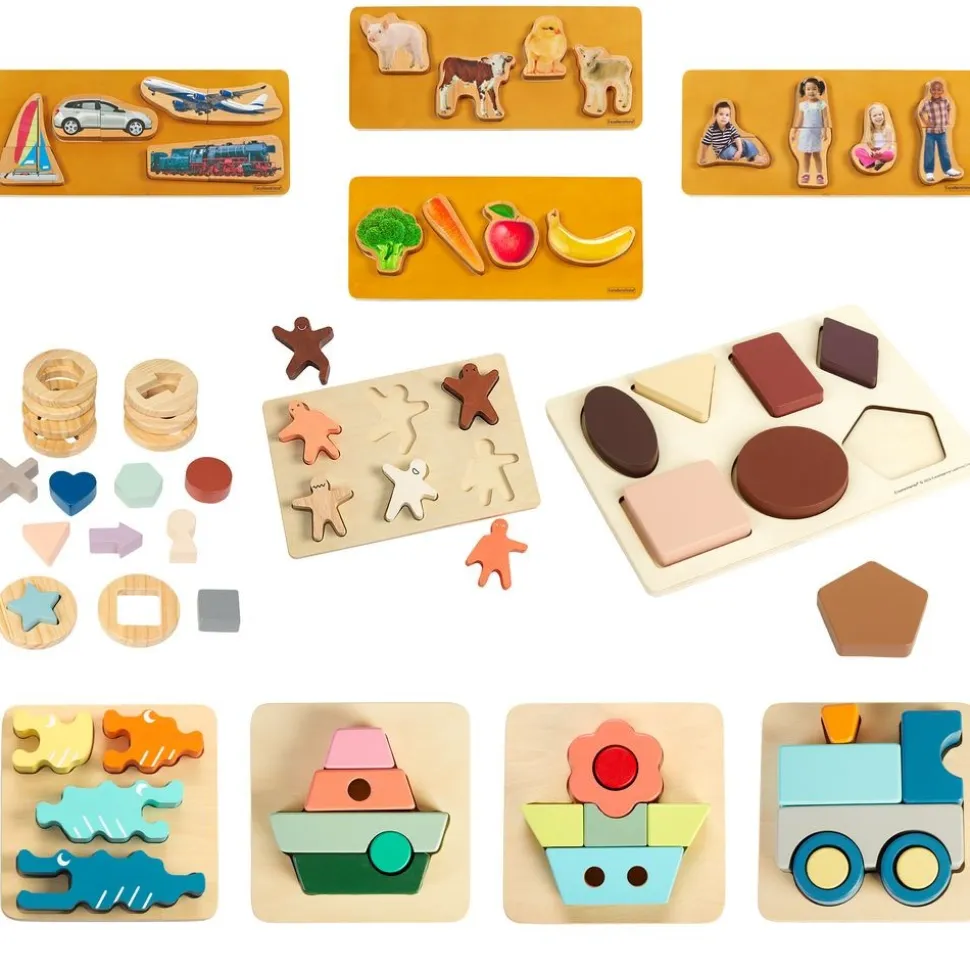 Excellerations® Puzzles Galore - Set of 10 Puzzles