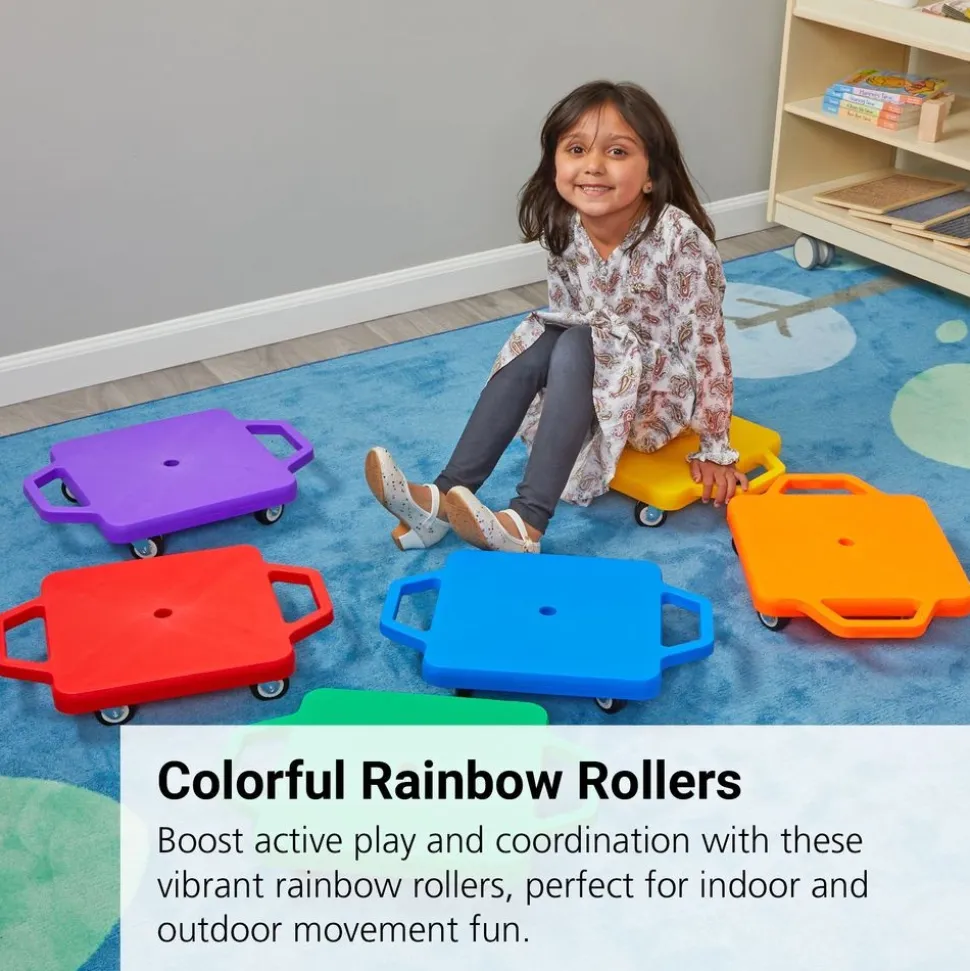 Excellerations® Rainbow Rollers - Set of 6