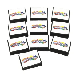 Excellerations® Reversible Dry-Erase Boards with Erasers - Set of 10