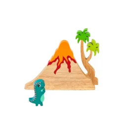 Excellerations® Rubberwood Dinosaur Play Set - 10 Pieces