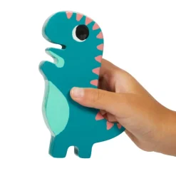 Excellerations® Rubberwood Dinosaur Play Set - 10 Pieces