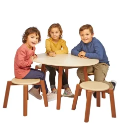 Excellerations® Rubberwood Table and Stool Set