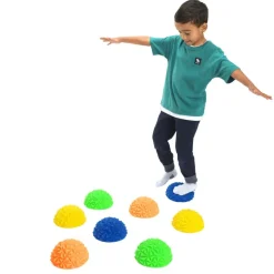 Excellerations® Sensory Balance Stepping Stones - Set of 8