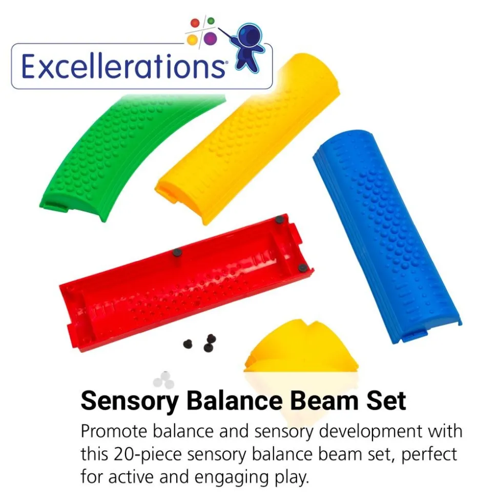 Excellerations® Sensory Balance Beam 20-Piece Set