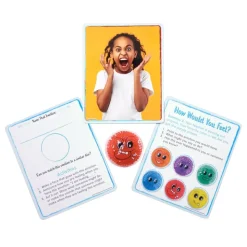 Excellerations® Sensory Gel Bead Emotions Discs Activity