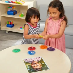 Excellerations® Sensory Gel Bead Emotions Discs Activity