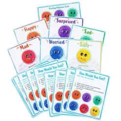 Excellerations® Sensory Gel Bead Emotions Discs Activity