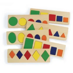 Excellerations® Size and Shape Puzzles - Set of 6