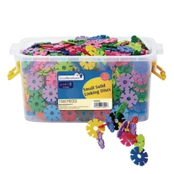 Excellerations® Small Solid Linking Discs - 1000 Pieces