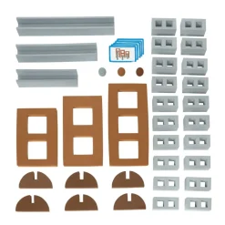 Excellerations® Soft Build n' Play™ Giant Ramp Set & Masonry Kit - 40pcs