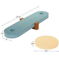 Excellerations® Soft Build n' Play™ Foam Sensory Belly Boards and Discs - 9 boards, 5 discs