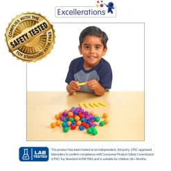 Excellerations® Soft Fruit Counters - 108 Pieces