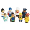 Excellerations® Soft Multicultural Career Figures - Set of 8