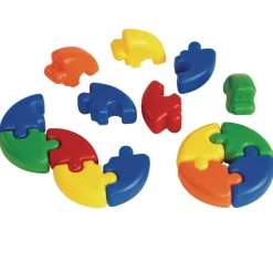 Excellerations® Soft Puzzle Pieces - 62 Pieces