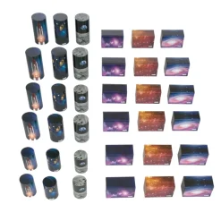 Excellerations® Space Blocks & Cylinders - Set of 36