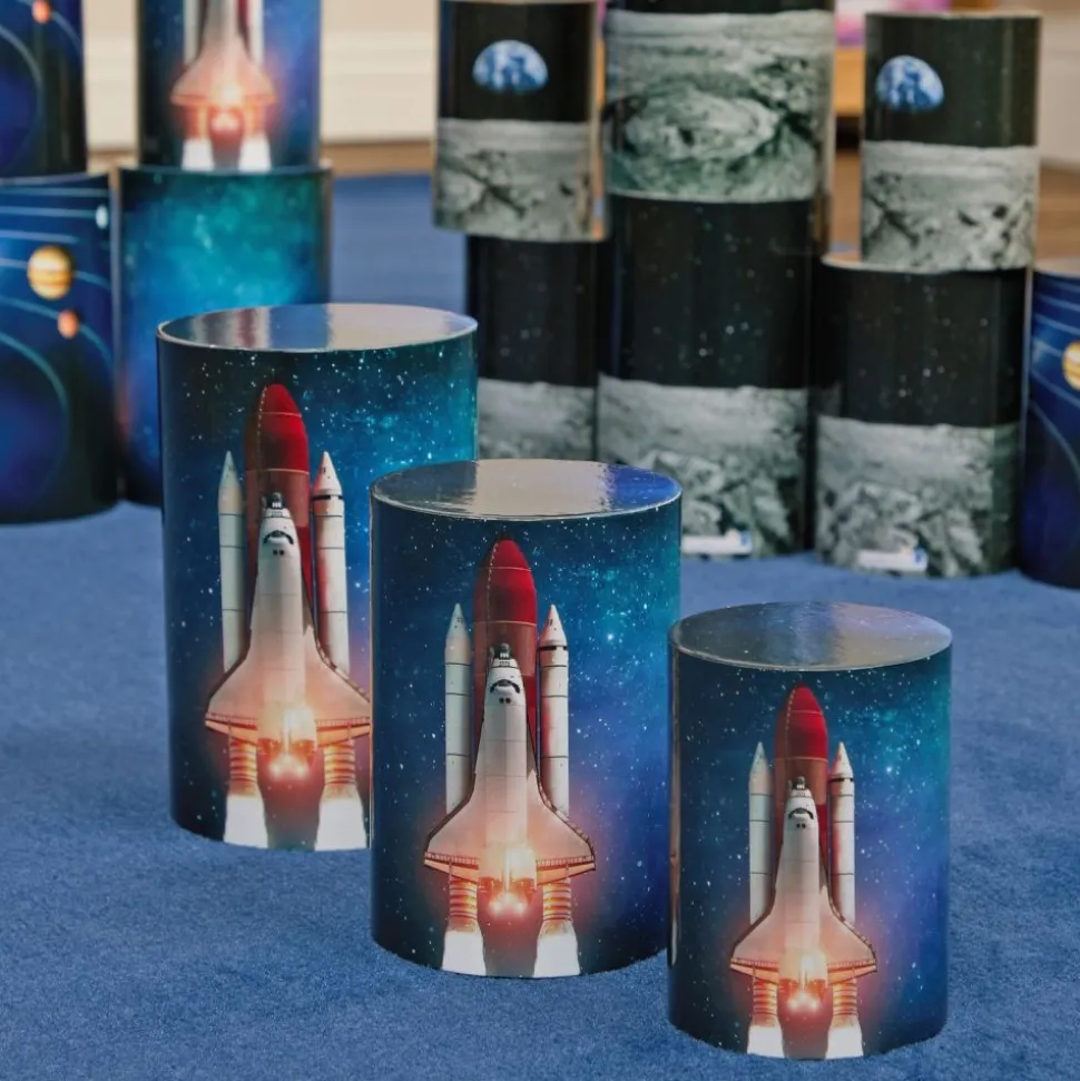 Excellerations® Space Cylinders - Set of 18