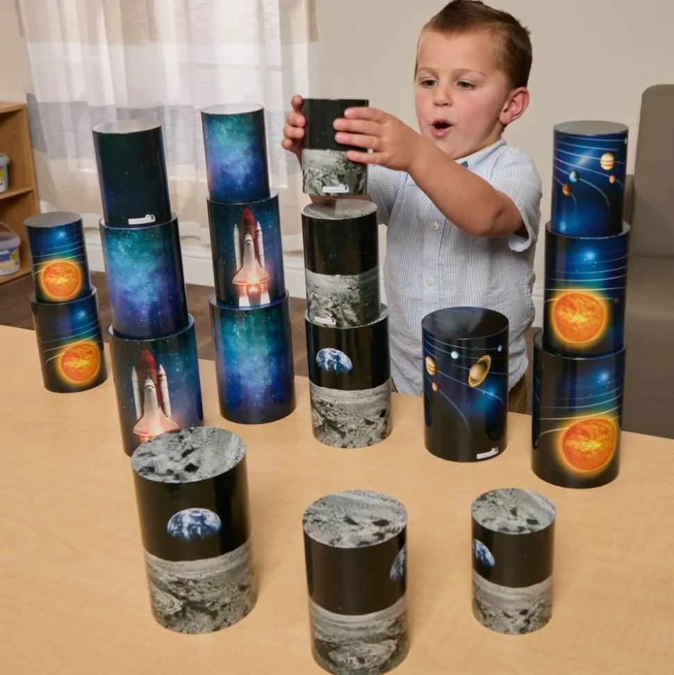 Excellerations® Space Cylinders - Set of 18