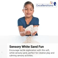 Excellerations® Spectacular Sensory Sand™ - White 10 lbs.