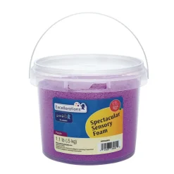 Excellerations® Spectacular Sensory Foam - Set of 5 Tubs, 5.5 lbs.