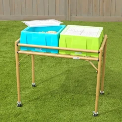 Excellerations® 2-Station Sensory Sand Table with Lids
