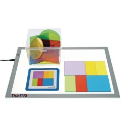 Excellerations® STEM Translucent Attribute Shapes 36 Pieces