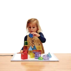 Excellerations® STEM Translucent Geometric Shapes with Activity Cards