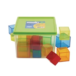 Excellerations® STEM Translucent Cubes with Activity Cards