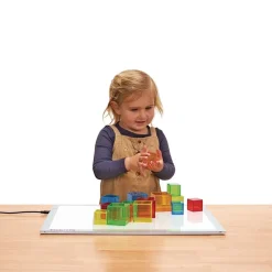 Excellerations® STEM Translucent Cubes with Activity Cards