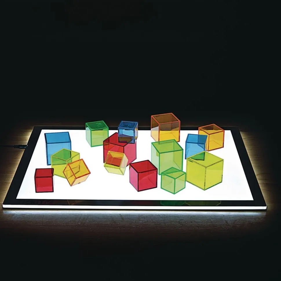 Excellerations® STEM Translucent Cubes with Activity Cards