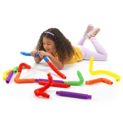 Excellerations® Stretchy Pop Tubes - 24 Pieces